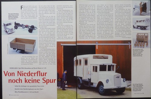 Opel blitz bus - bus, 1-24