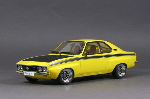 Opel manta irmscher - manta, gelb