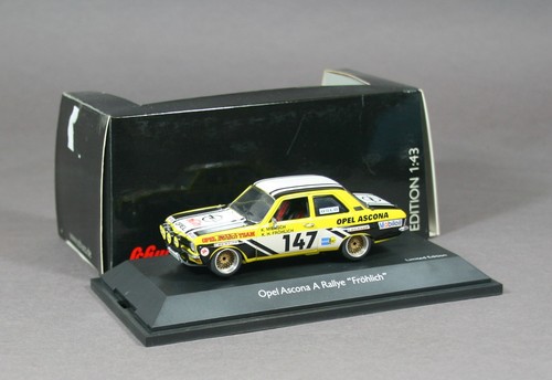 Opel ascona rallye greder - ascona, a