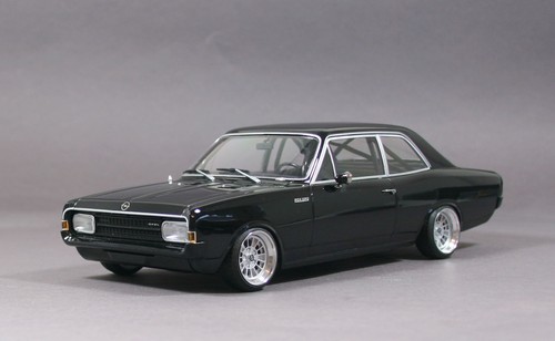Opel rekord racecar schwarz - opel,