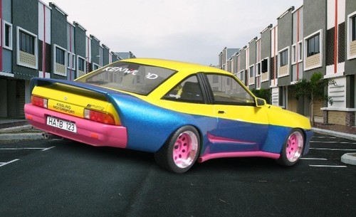 Opel manta b - 1:18,