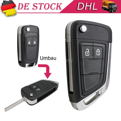 Tasten umbau klappschlüssel - 2-tasten,